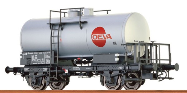 Brawa 49253 - ÖBB Kesselwagen 2-achsig mit Bremserbühne Ep.4, "OEVA"