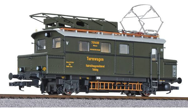 Liliput 136135 - DRG Akku-Turmtriebwagen braungrün Ep.2, AC-digital