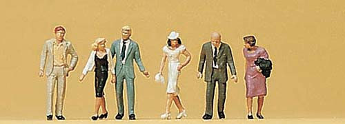 Preiser 79047 - Gehende Passanten