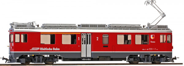 Bemo 1369113 - RhB Berninatriebwagen ABe 4/4 53 "Tirano" Ep., mit DCC-Decoder + Sound