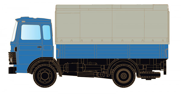 LC-Minis - LC4801 - Magirus MK 130M8 mit Pritsche