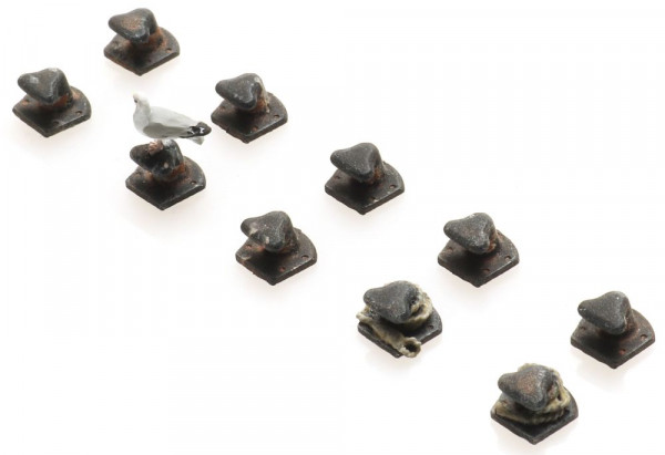Artitec 387.492 - T-Kopf Poller Satz (10x)