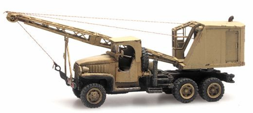 Artitec 316.071 - GMC 353 Kranwagen 1:160 Fertigmodell aus Resin, lackiert