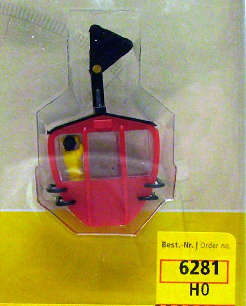 Brawa 6281 - Kabine Kanzelwandbahn, rot