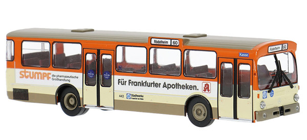 Brekina 50816 - MB O305 "Stumpf" aus Frankfurt
