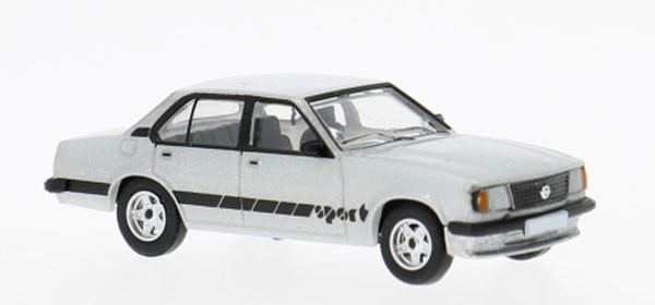 PCX871693 - Opel Ascona B Sport, silber/Dekor, 1979