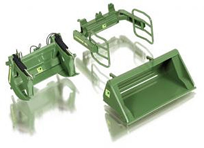 Wiking 077383- Frontlader Werkzeuge Set A