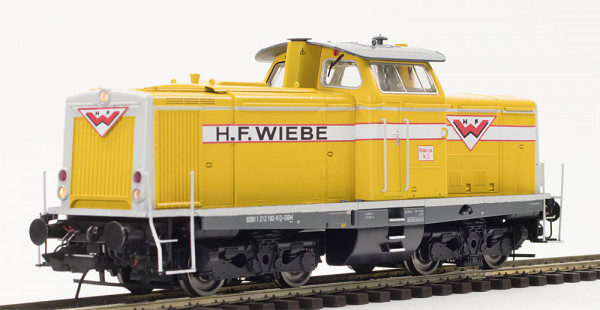 Lenz 40134-05 - DB Diesellok BR212 Wiebe Lok Nr.3 gelb "Editionsmodell", DCC digital + Sound