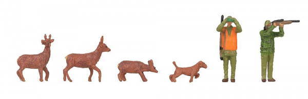 Faller 151702 - Jäger und Rehe
