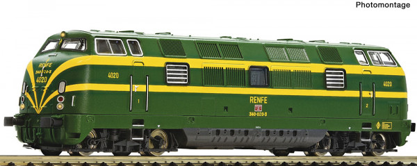 Fleischmann 7370026 - RENFE Diesellok D340 RENFE Snd. 45