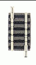 Fleischmann 9104 - Gerades Gleis Lõnge 27,75mm