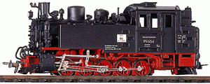 Bemo 1006893 - DR Dampflok BR 99 653 Ep.3 Fertigmodell Metal-Collectionmit Gockenanker Motor