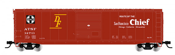 Rivarossi HR6661B - ATSF gedeckter Güterwagen mit Schiebetüren "San Francisco Chief" ohne Dachsteg