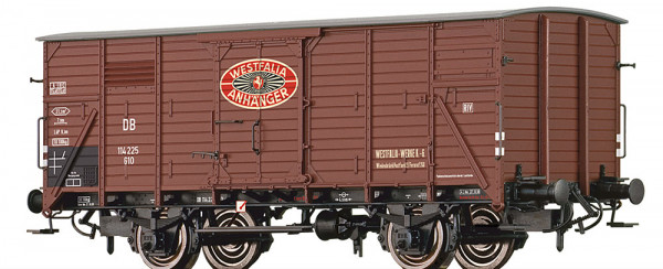 Brawa 50788 - DB gedeckter Güterwagen G10 Ep.3, "Westfalia"
