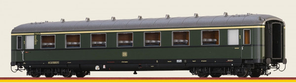 Brawa 51056 - DB Schürzenwagen 1.Klasse A4üe Ep.3, Wechselstrom, LED-Innenbeleuchtung