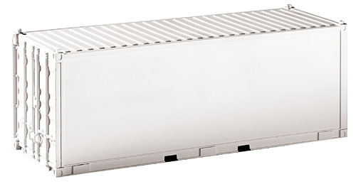 Piko 36302 - Container 20ft., weiss, unbedruckt