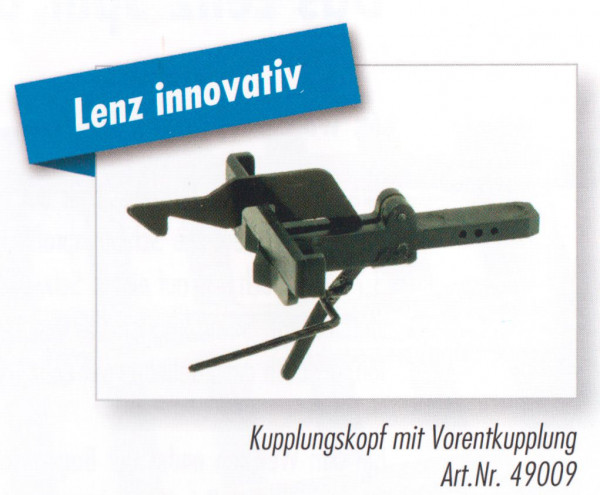 Lenz 49009 - Kupplungskopf mit Vorentkupplung (2 St.)
