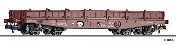 Tillig 79606 - DR Schwerlastwagen Rmms3960 Ep.4, beladen mit Stahlblechen, AC