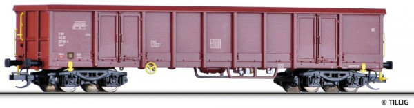 Tillig 15673 - Green Cargo AB Offener Güterwagen Eanos Ep.6