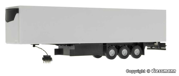 Viessmann 8239 - 3-achs Kühlkoffersattelauflieger Fernverkehr, Funktionsmodell