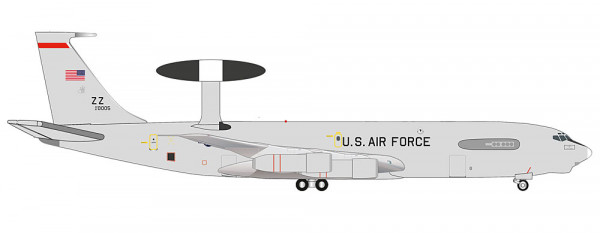 Herpa 538916 - U.S. Air Force Boeing E-3 Sentry - 961st AACS, Kadena Air Base