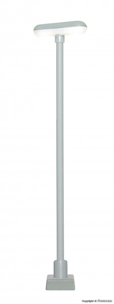 Viessmann 63641 - Bahnsteigleuchte mit Kontaktstecksockel, 2 LEDs weiß