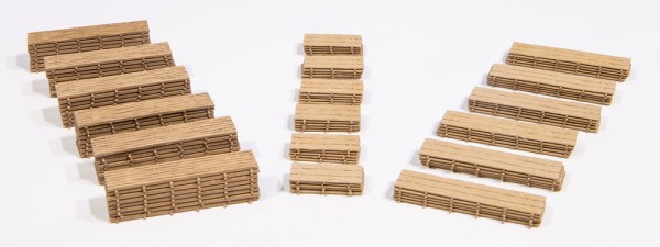 Joswood 40422 - Holzstapel 18 Stück - verschiedene Größen
