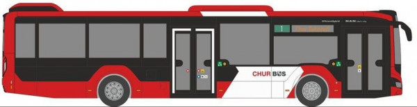 Rietze 75370 - MAN Lion´s City 12´18 Chur Bus (CH)
