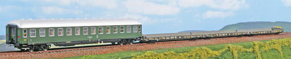 ACME 45167 - DB Set 4-teilig Rollende Landstrasse "Hupac" Ep. 4 Set A