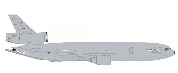 Herpa 538367 - U.S. Air Force McDonnell Douglas KC-10 Extender - 60th Air Mobility Wing