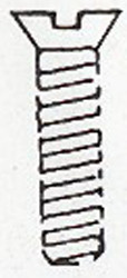 Weinert 2144 - Schraube M1,2x3mm DIN963,10Stk