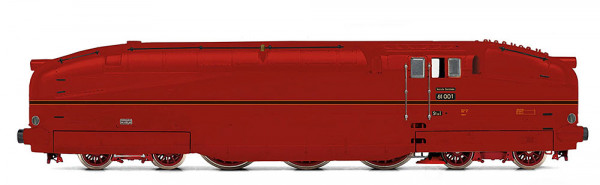 Rivarossi HR2954S - DRG Stromliniendampflok BR 61 001 rot Ep.2, DCC + Sound