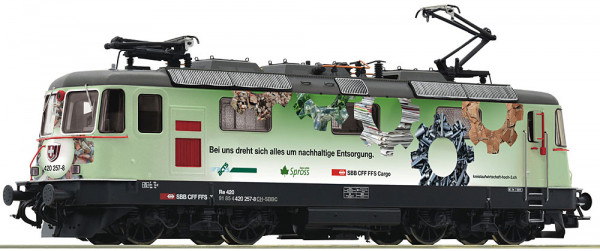 Roco 71416 - SBB Ellok Re 420 Ep.6, "Zugkraft Aargau" Design