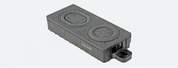 ESU 50344 - Lautsprecher 24mm x 55mm x 8.6mm, rechteckig, 4 Ohm, Bassreflex