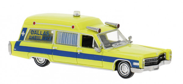 Brekina 19779 - Cadillac Miller Meteor Ambulance aus Dallas