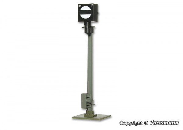 Viessmann 4517 - Form-Sperrsignal mit Flanschfuß SSh1