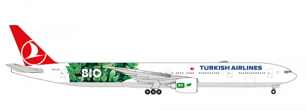 Herpa 538442 - Turkish Airlines Boeing 777-300ER "Bio Fuel"