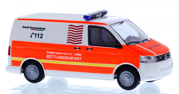 Rietze 53465 - Volkswagen T5 ´10 Rettungsdienst Brandenburg/Havel