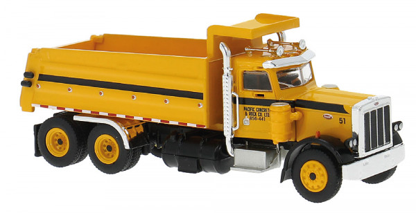 Brekina 86295 - Peterbilt 359 Dumper Kipper,Pacific Concrete & Rock