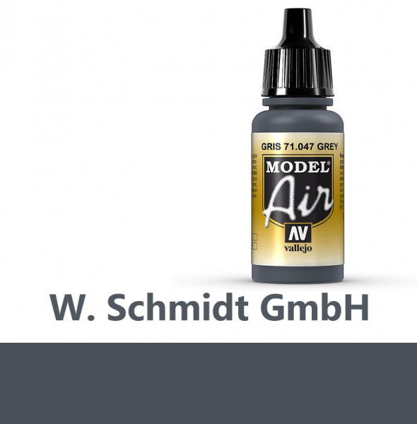 Vallejo 771047 - Model Air US Grau, 17 ml