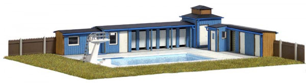Busch 1433 - Freibad, 250 x 195 mm, 46 mm hoch