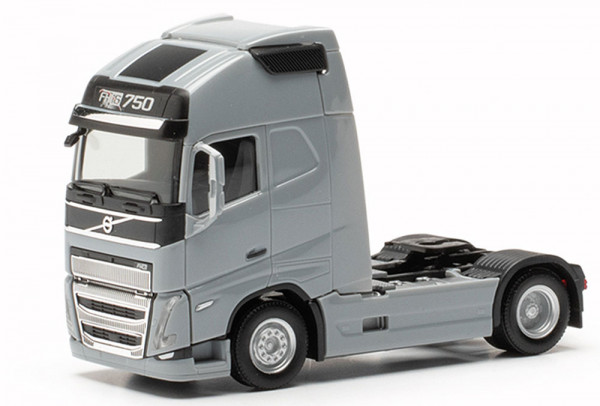 Herpa 313353-003 - Volvo FH 16 Gl. XL 2020 Zugmaschine 2achs, silbergrau