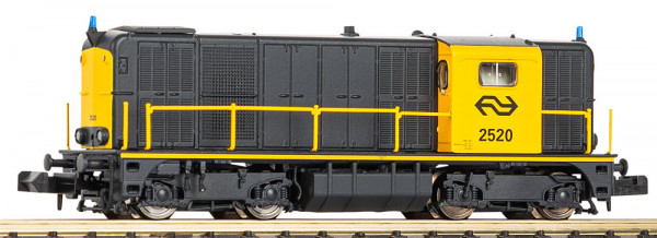 Piko 40431 - NS Diesellok Serie 2400 grau/gelb Ep.4, mit Rundumleuchte, DCC + Sound