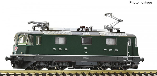 Fleischmann 732471 - SBB Ellok Reihe Re 4/4 II gruen Ep.4, DCC + Sound