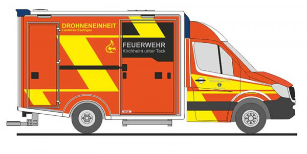 Rietze 76083 - WAS Design-RTW ´13 FW Kirchheim unter Teck Drohneneinheit