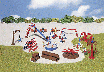 Faller 180576 - Spielplatzgeräte 11 Teile