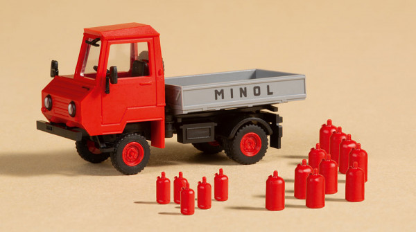 Auhagen 43681 - Multicar M24 Pritsche mit Gasflaschen