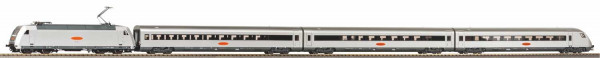 Piko 58151 - DB AG Zugset 4-teilig "Metropolitan" mit BR 101, 2 Personen- und 1x Steuerwagen Ep.5, D
