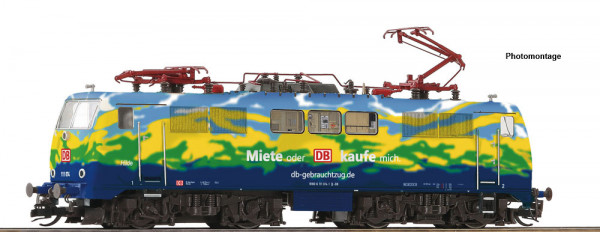 Roco 7580034 - DB-AG E-Lok BR 111 DB AG "Miete mich" DC E6