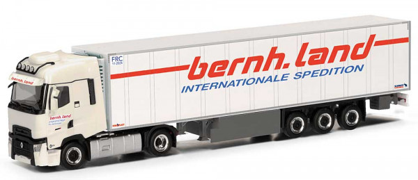 Herpa 317795 - Renault T facelift Kühlkoffer-Sattelzug "Bernhard Land"